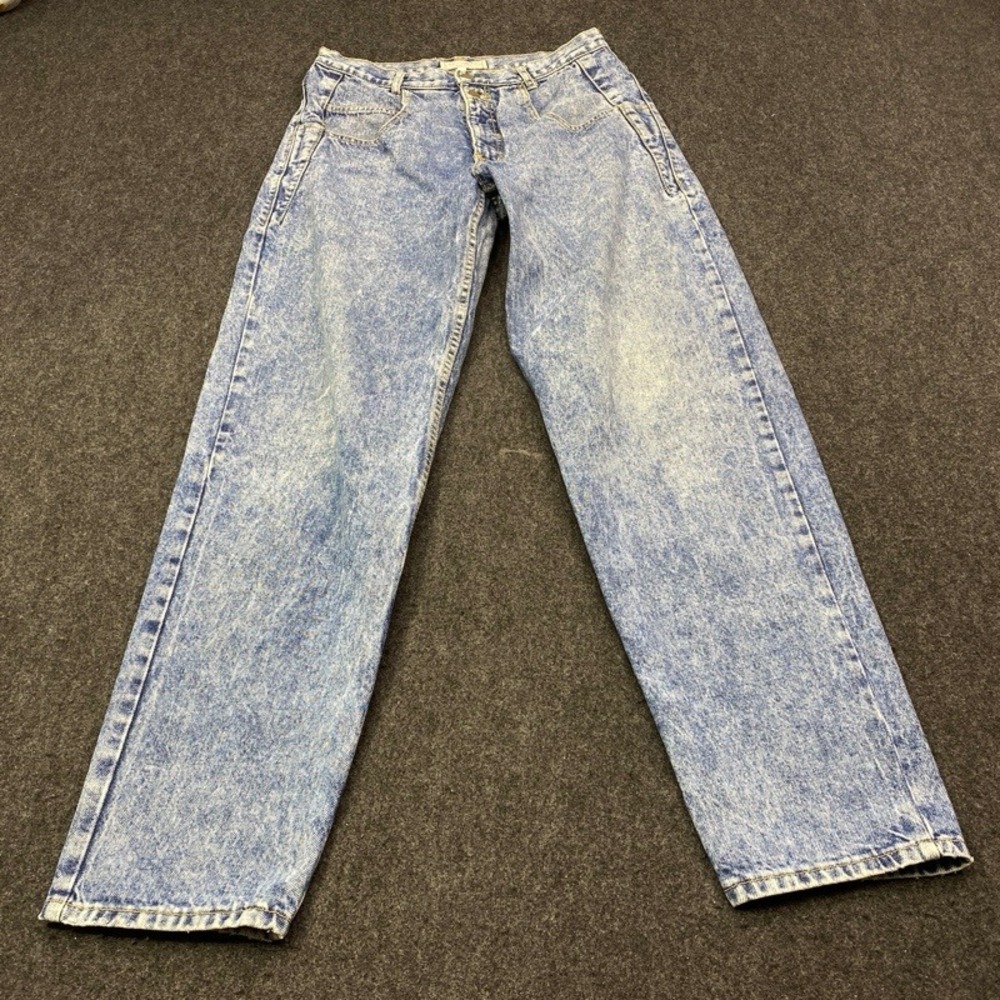 VTG Georges Marciano Guess Jeans Mens 34 Distressed Acid Wash 80s MADE in USA